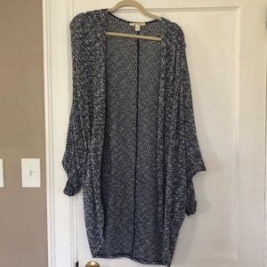 Navy/white Miami light cardigan